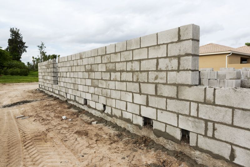 Cement Block Construction
