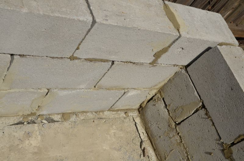 Cement Block Residential Walls