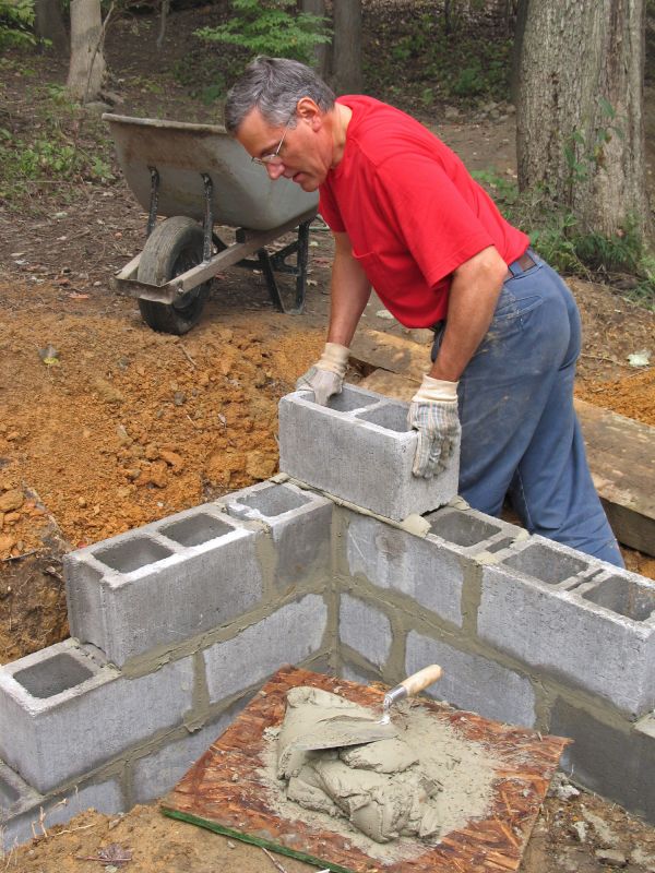 Cement Block Construction